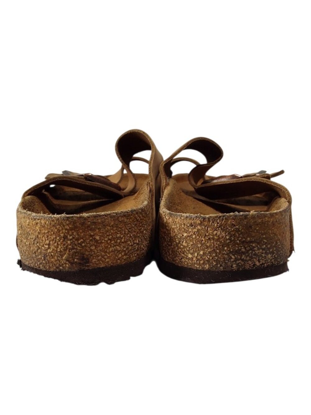 Birkenstock Arizona Brown Oiled Leather Two-Strap Sandal 42 Wide (M9, L11) - Picture 3 of 9